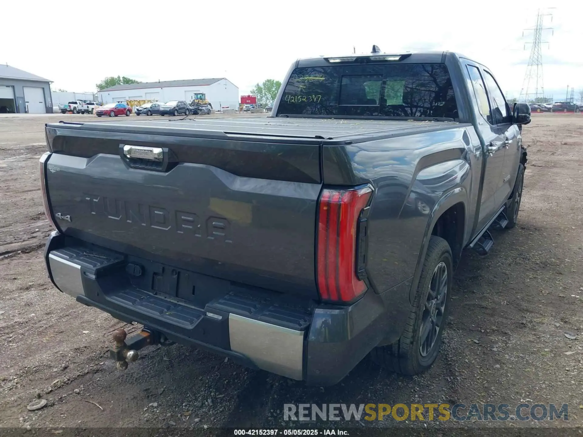 4 fotografías del automóvil dañado 5TFJA5DA6NX033679 TOYOTA TUNDRA 2022