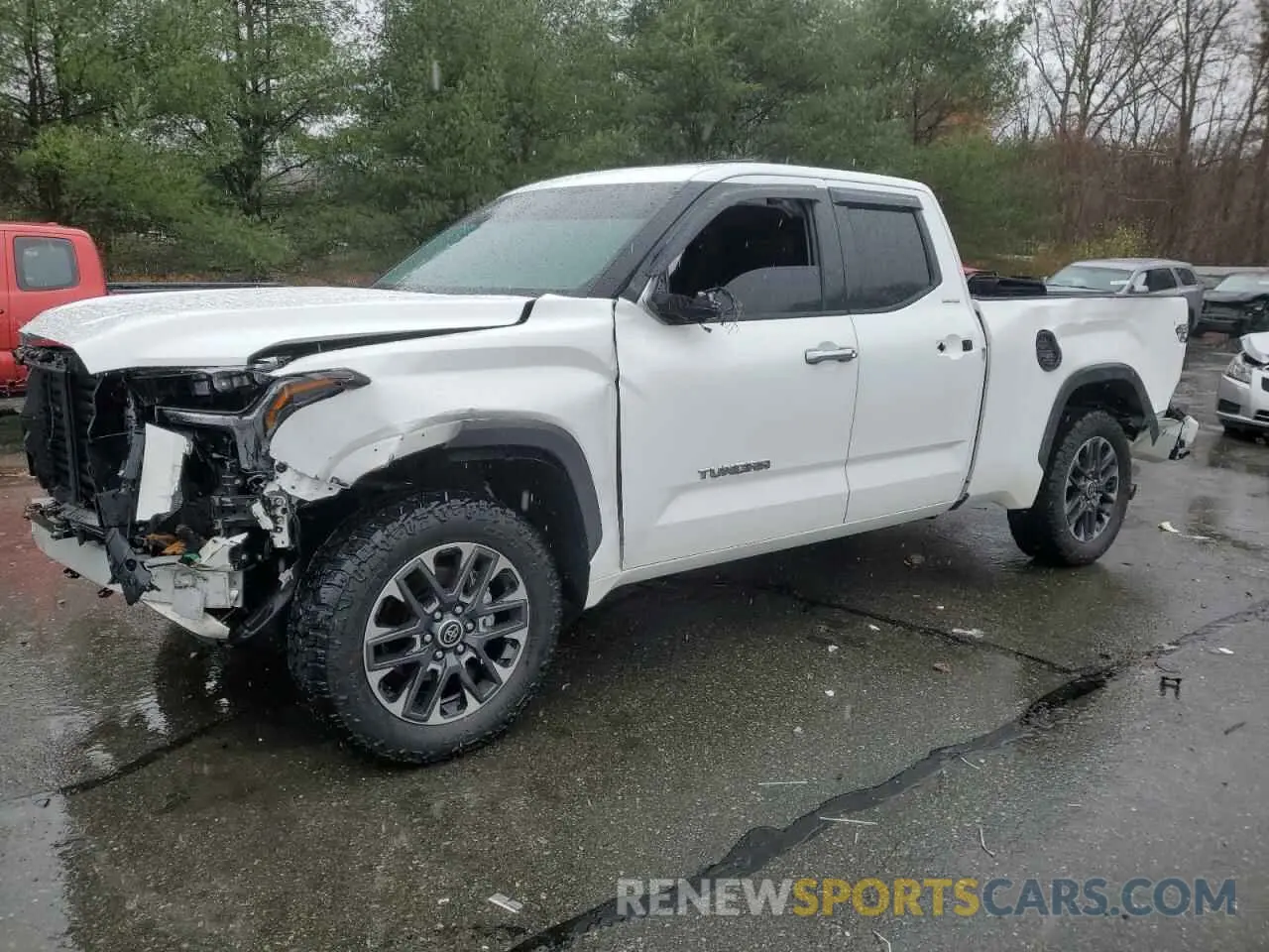 1 fotografías del automóvil dañado 5TFJA5DA7NX040124 TOYOTA TUNDRA 2022
