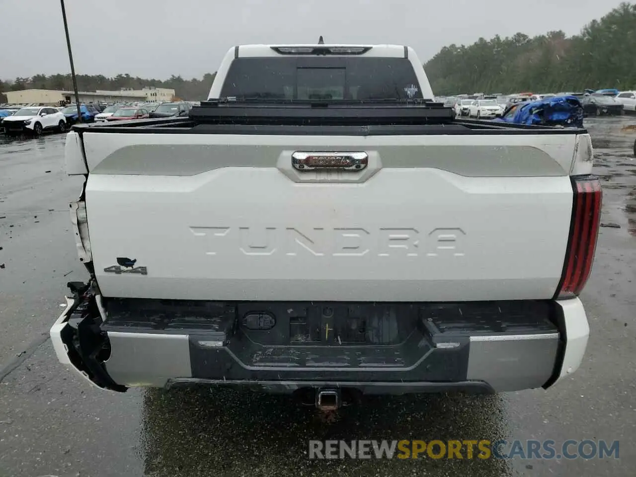 6 fotografías del automóvil dañado 5TFJA5DA7NX040124 TOYOTA TUNDRA 2022