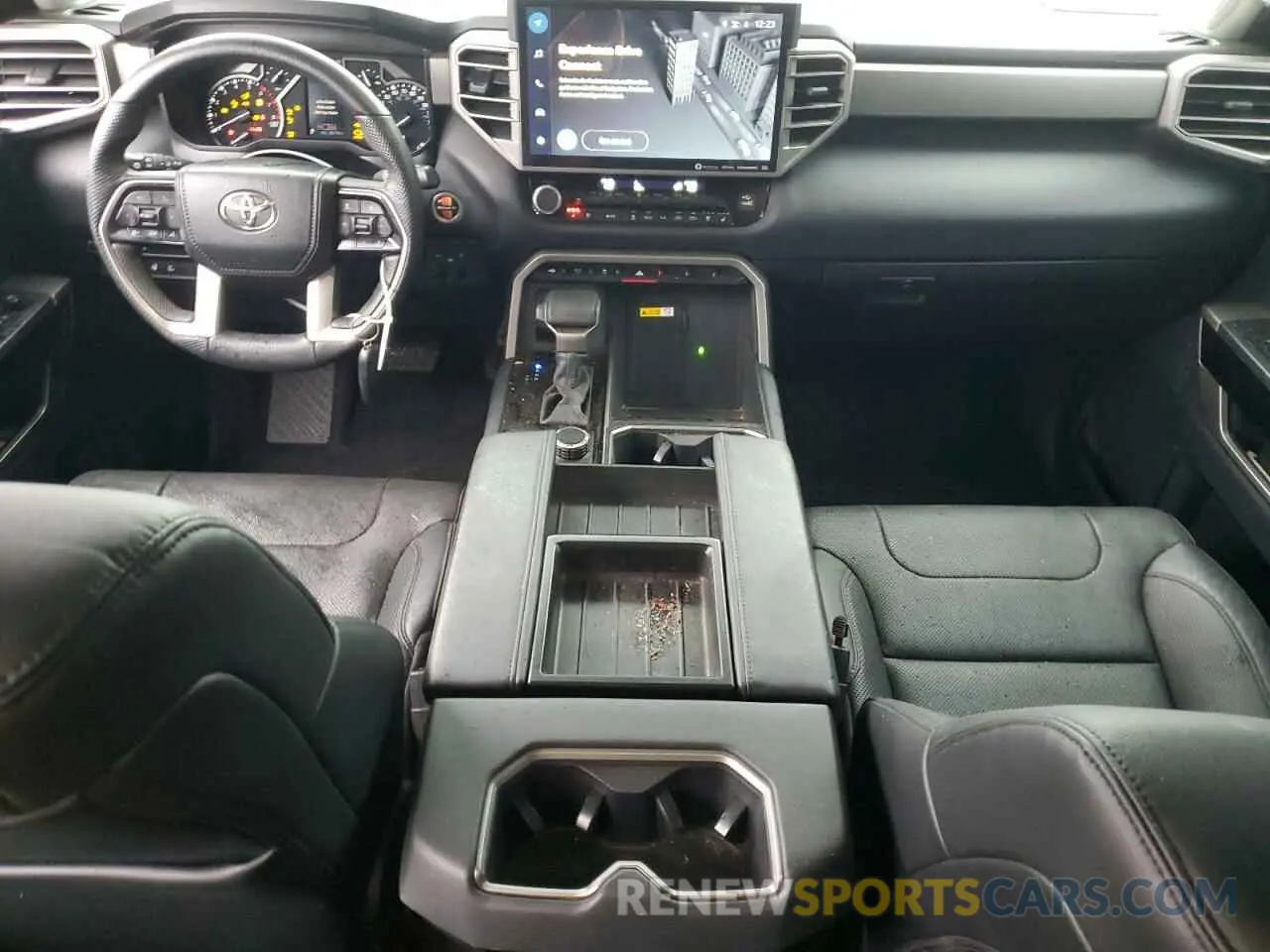 8 fotografías del automóvil dañado 5TFJA5DA7NX040124 TOYOTA TUNDRA 2022