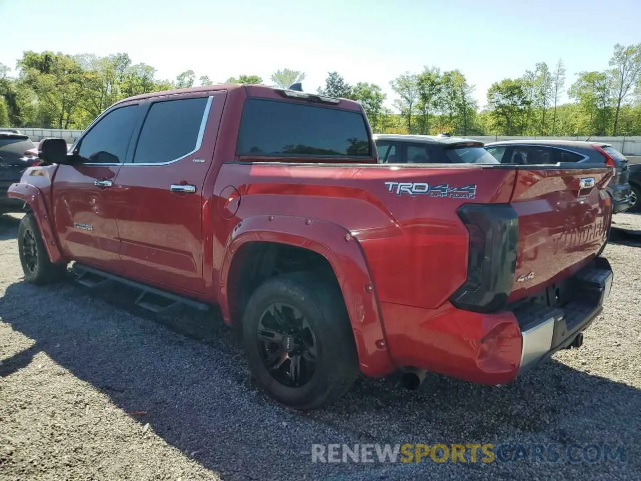2 fotografías del automóvil dañado 5TFJA5DB5NX010953 TOYOTA TUNDRA 2022