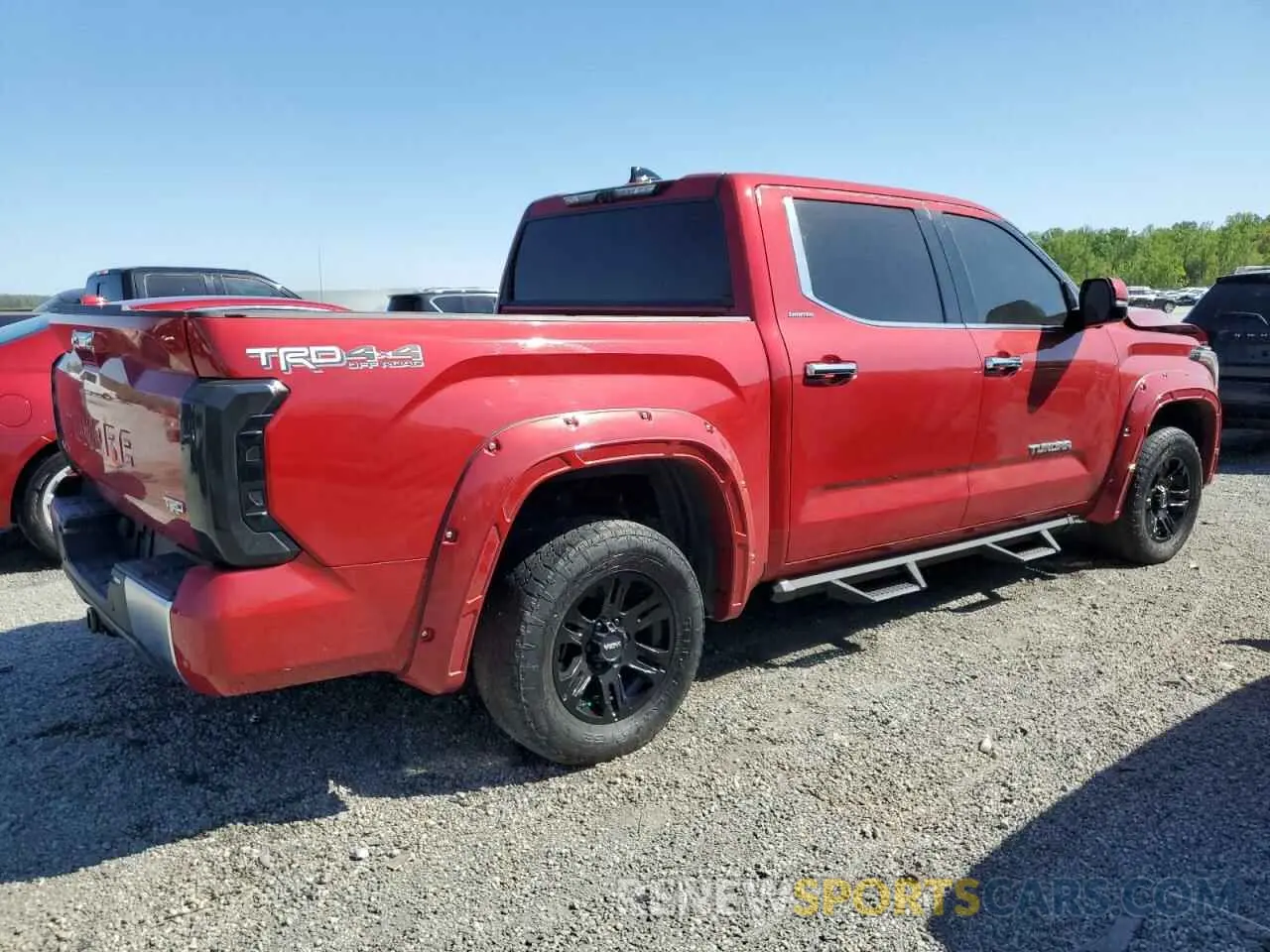 3 fotografías del automóvil dañado 5TFJA5DB5NX010953 TOYOTA TUNDRA 2022