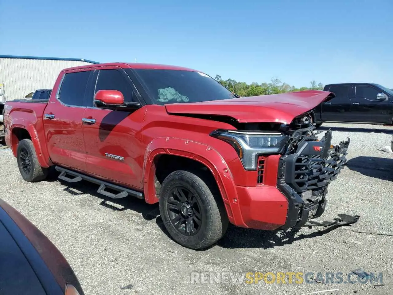4 fotografías del automóvil dañado 5TFJA5DB5NX010953 TOYOTA TUNDRA 2022