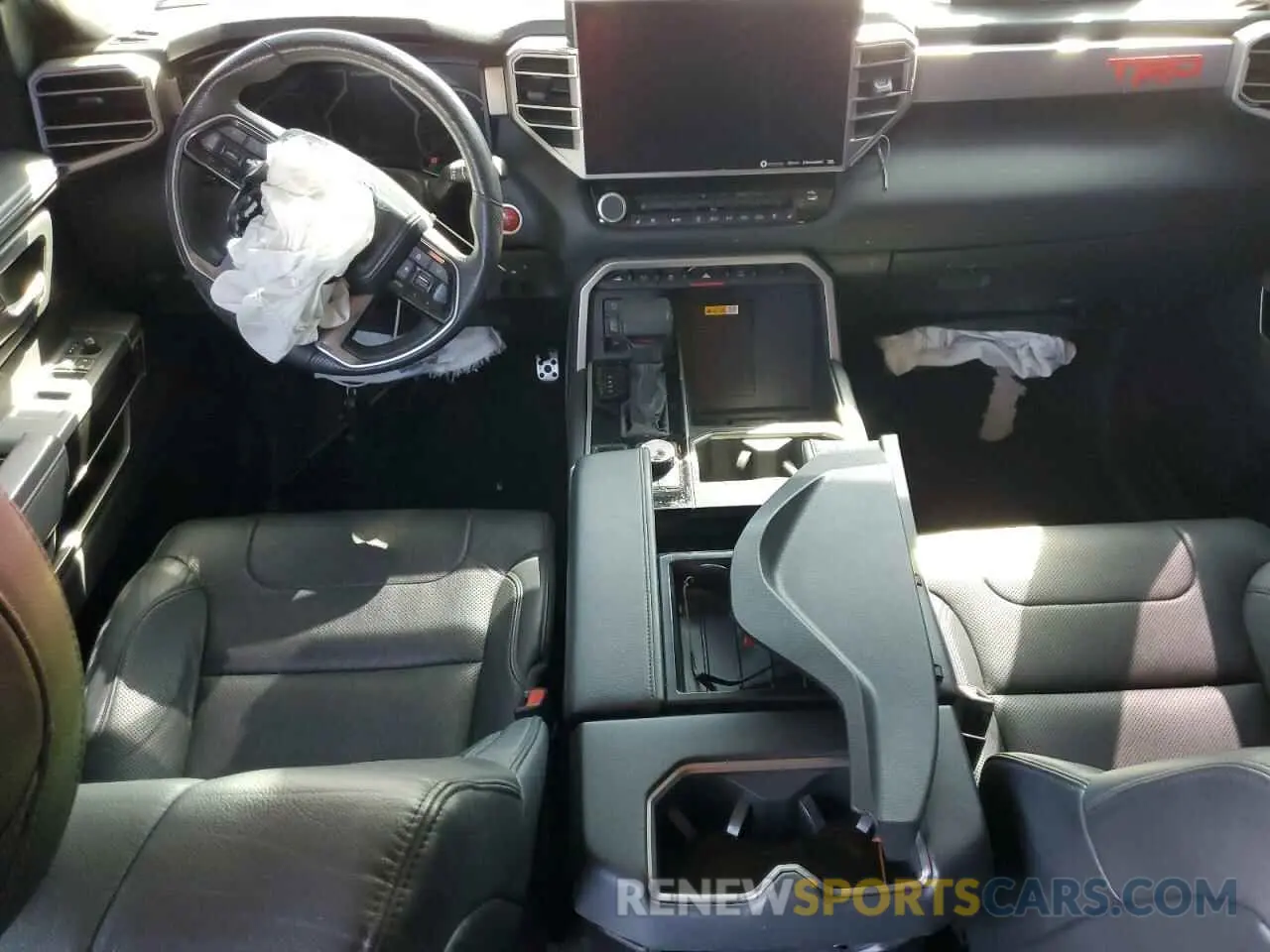 8 fotografías del automóvil dañado 5TFJA5DB5NX010953 TOYOTA TUNDRA 2022