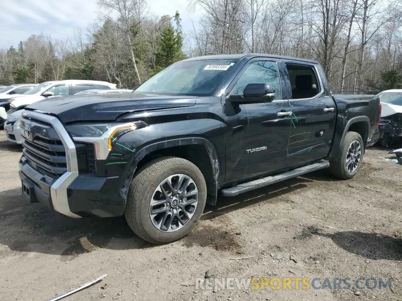 1 fotografías del automóvil dañado 5TFJA5DB6NX033013 TOYOTA TUNDRA 2022