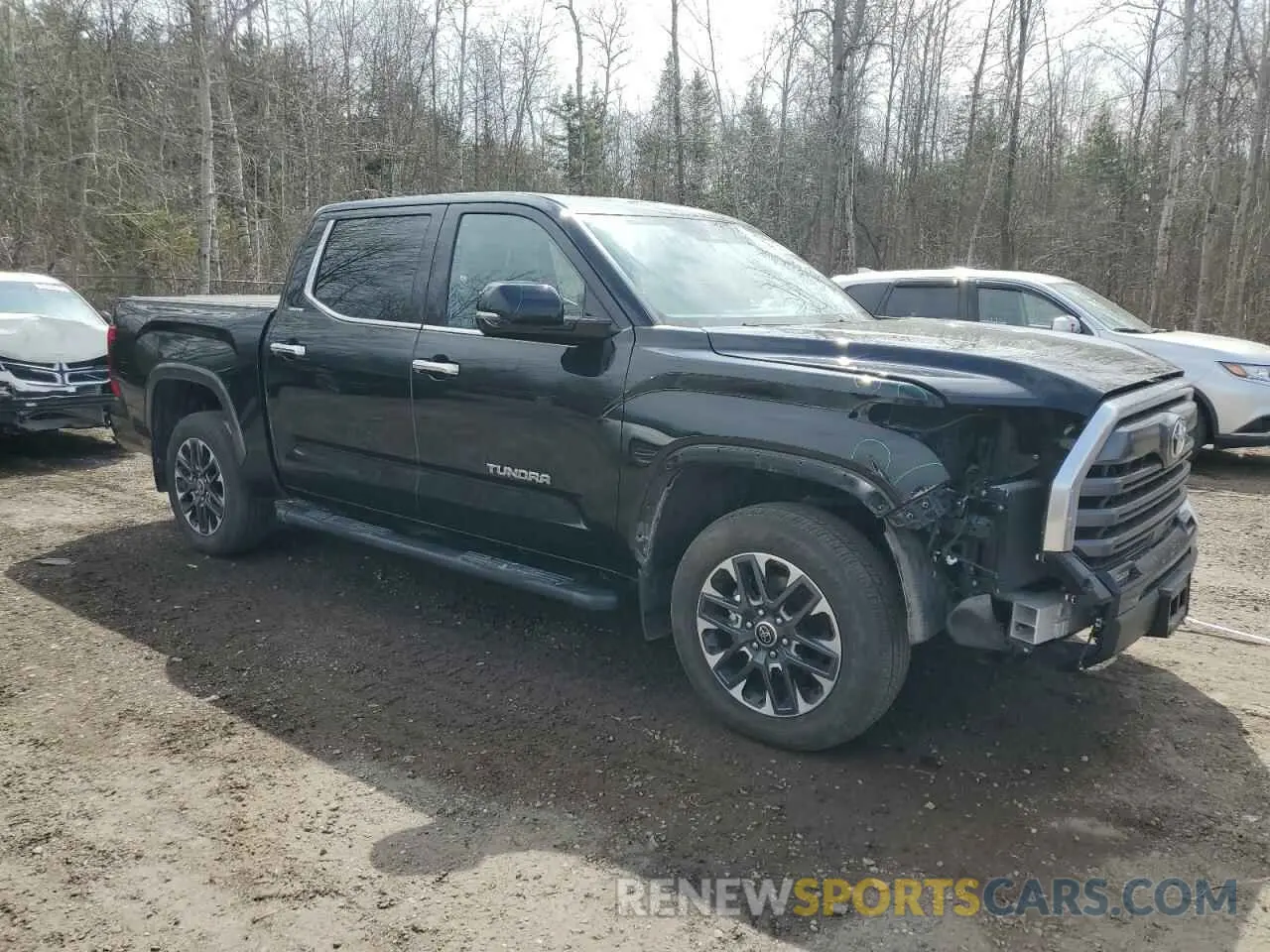 4 fotografías del automóvil dañado 5TFJA5DB6NX033013 TOYOTA TUNDRA 2022