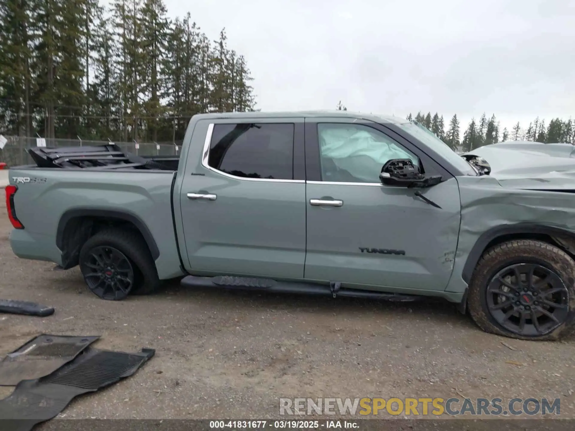 13 fotografías del automóvil dañado 5TFJA5DB6NX040916 TOYOTA TUNDRA 2022