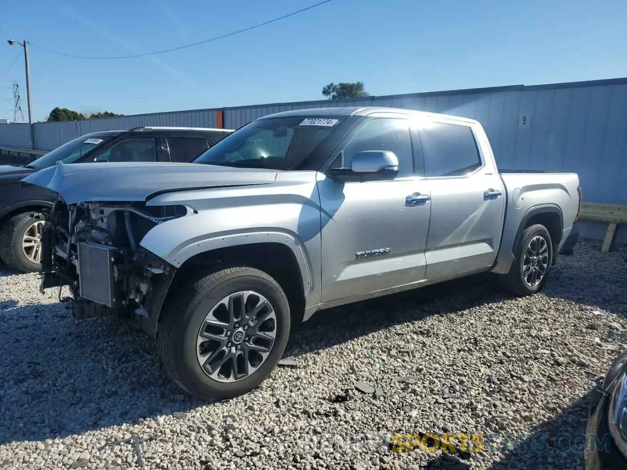 1 fotografías del automóvil dañado 5TFJA5DB6NX052337 TOYOTA TUNDRA 2022