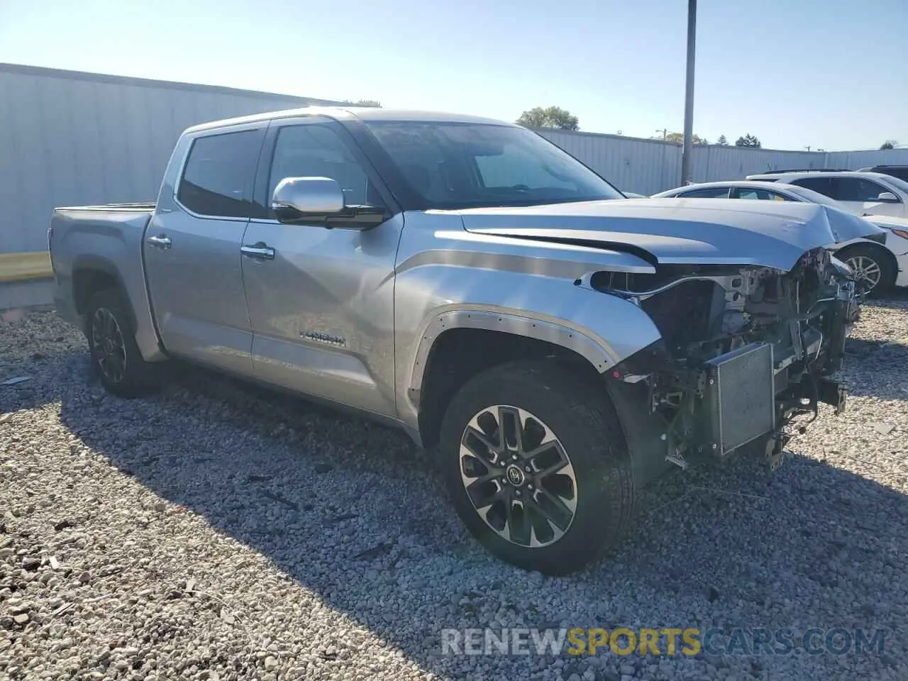 4 fotografías del automóvil dañado 5TFJA5DB6NX052337 TOYOTA TUNDRA 2022