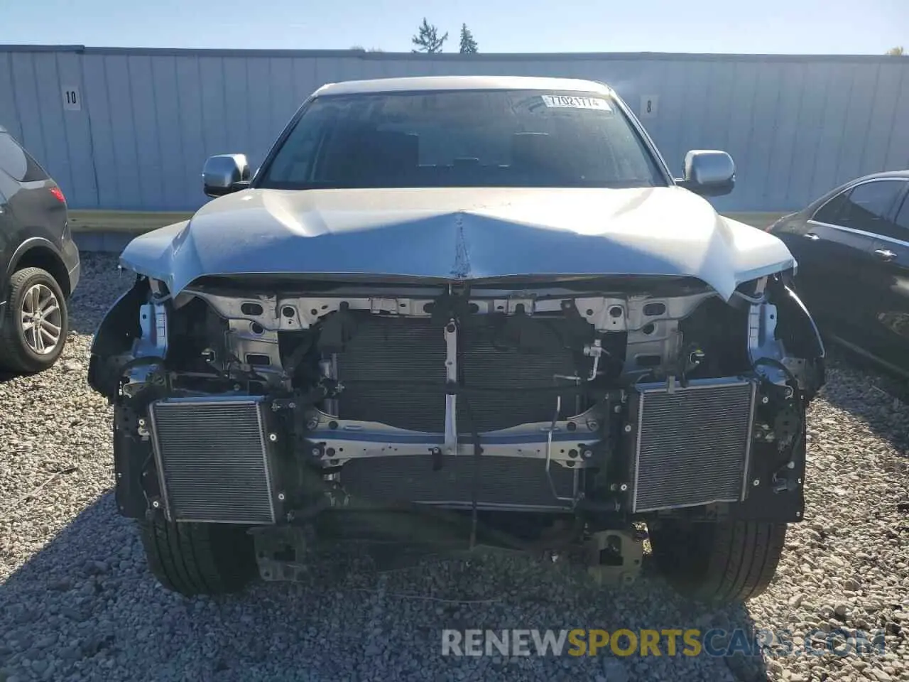 5 fotografías del automóvil dañado 5TFJA5DB6NX052337 TOYOTA TUNDRA 2022