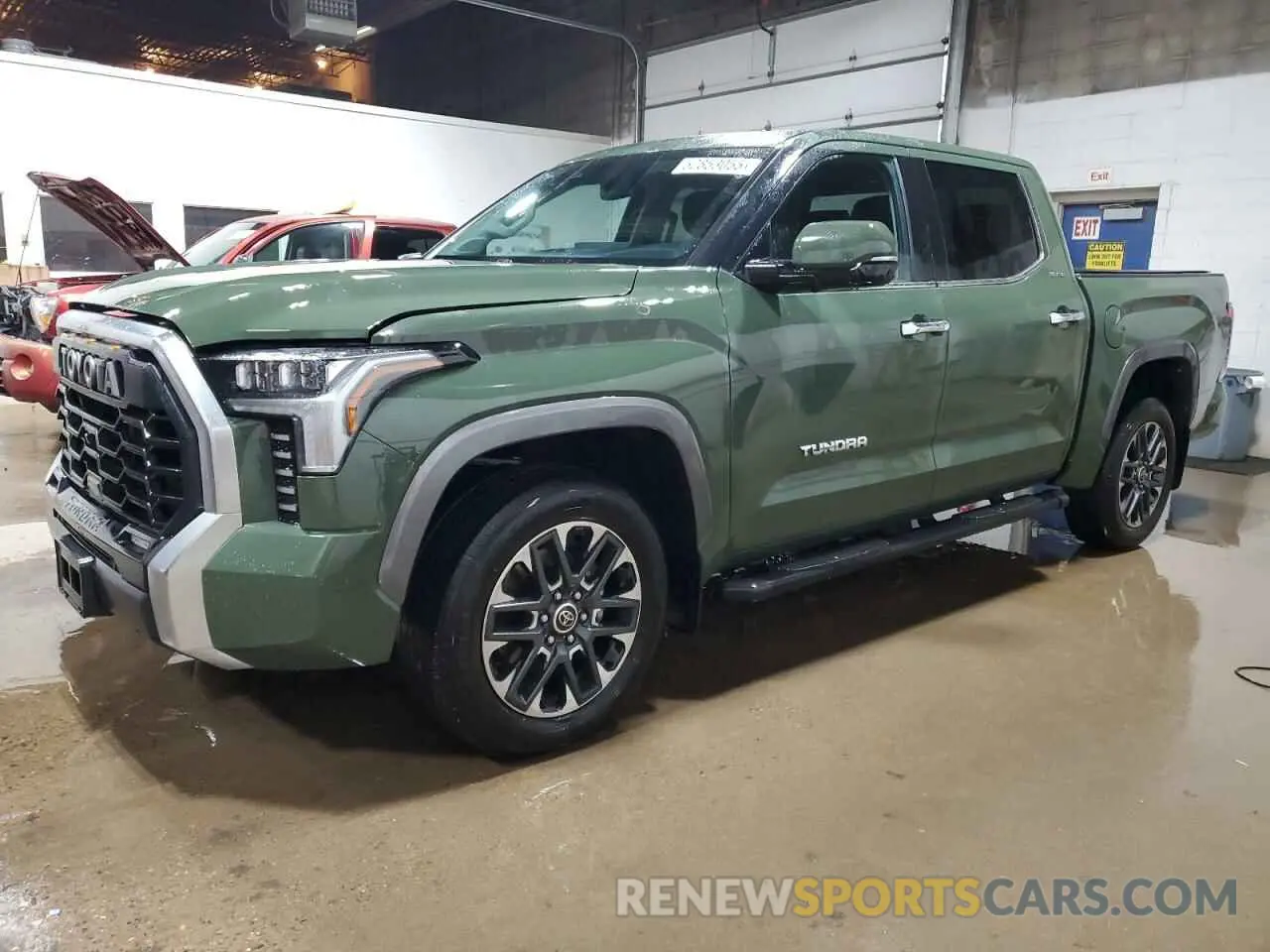 1 fotografías del automóvil dañado 5TFJA5DB7NX030797 TOYOTA TUNDRA 2022