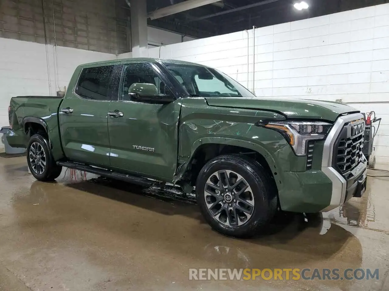 4 fotografías del automóvil dañado 5TFJA5DB7NX030797 TOYOTA TUNDRA 2022