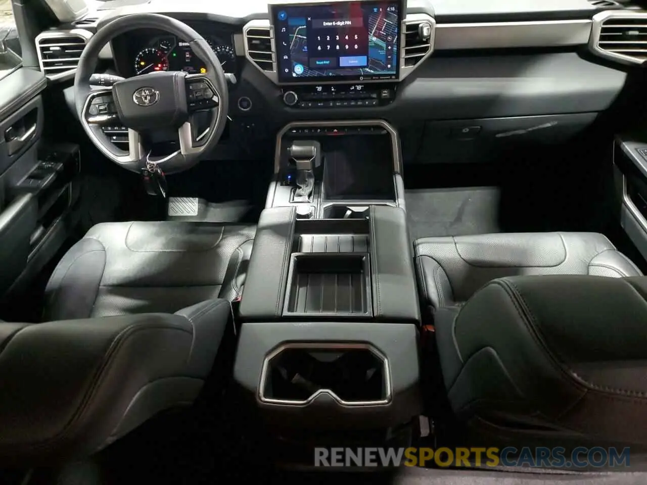 8 fotografías del automóvil dañado 5TFJA5DB7NX030797 TOYOTA TUNDRA 2022