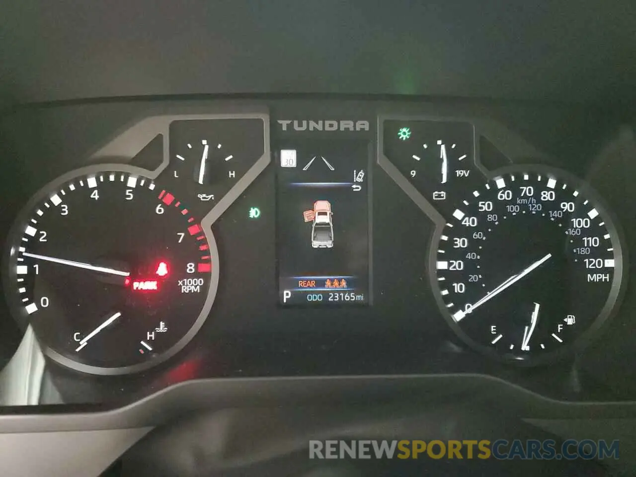 9 fotografías del automóvil dañado 5TFJA5DB7NX030797 TOYOTA TUNDRA 2022