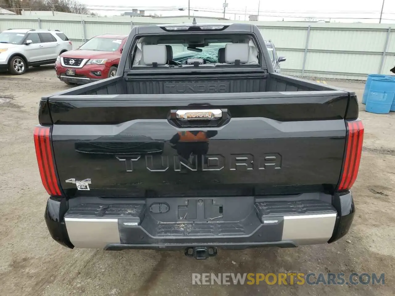 6 fotografías del automóvil dañado 5TFJA5DB9NX011037 TOYOTA TUNDRA 2022