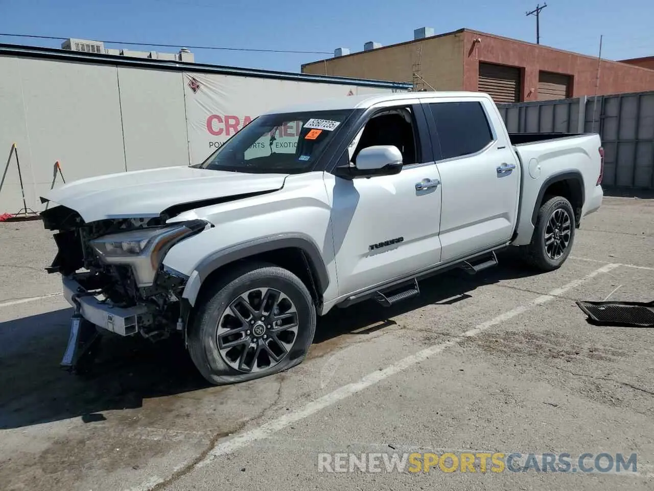 1 fotografías del automóvil dañado 5TFJA5DB9NX018019 TOYOTA TUNDRA 2022