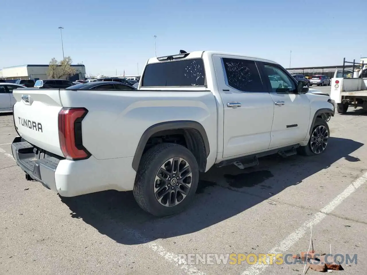 3 fotografías del automóvil dañado 5TFJA5DB9NX018019 TOYOTA TUNDRA 2022