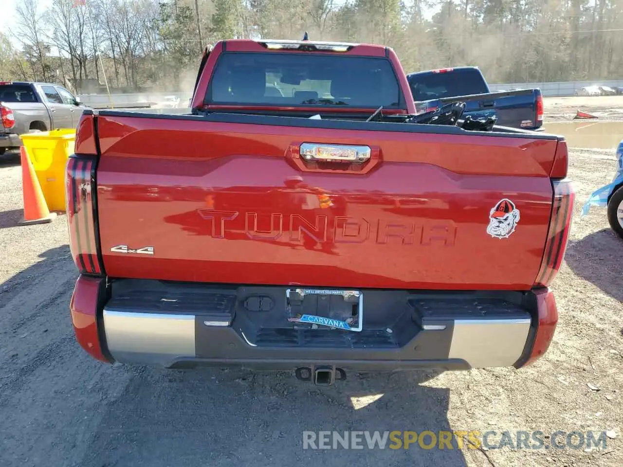 6 fotografías del automóvil dañado 5TFJA5EC9NX006234 TOYOTA TUNDRA 2022