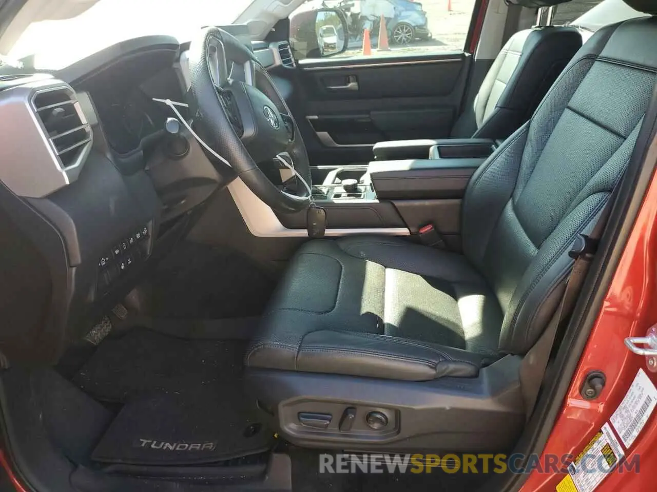 7 fotografías del automóvil dañado 5TFJA5EC9NX006234 TOYOTA TUNDRA 2022
