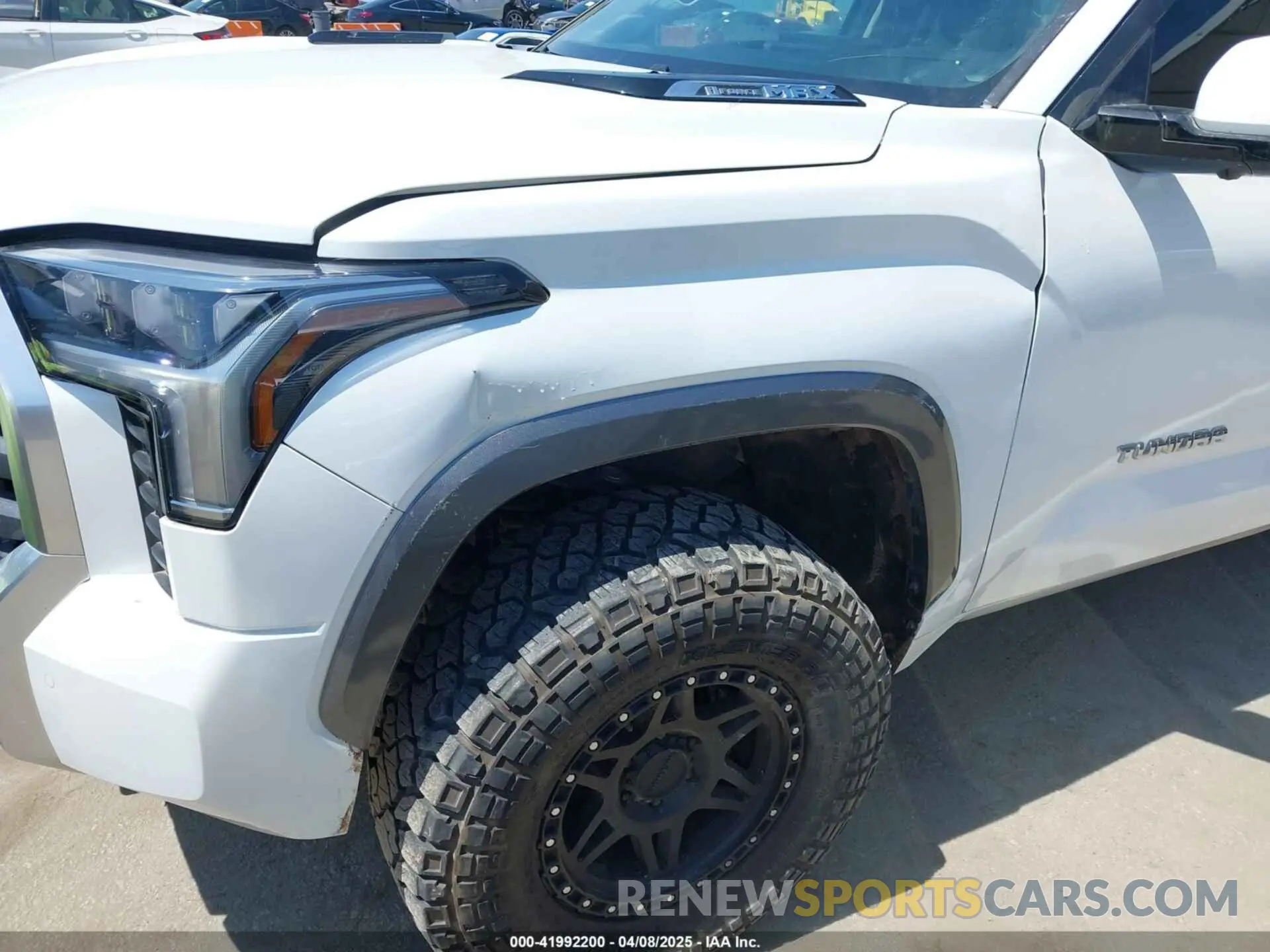 6 fotografías del automóvil dañado 5TFJC5DB7NX009958 TOYOTA TUNDRA 2022