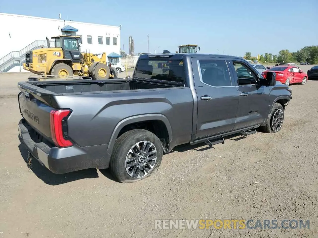3 fotografías del automóvil dañado 5TFJC5EC3NX001329 TOYOTA TUNDRA 2022
