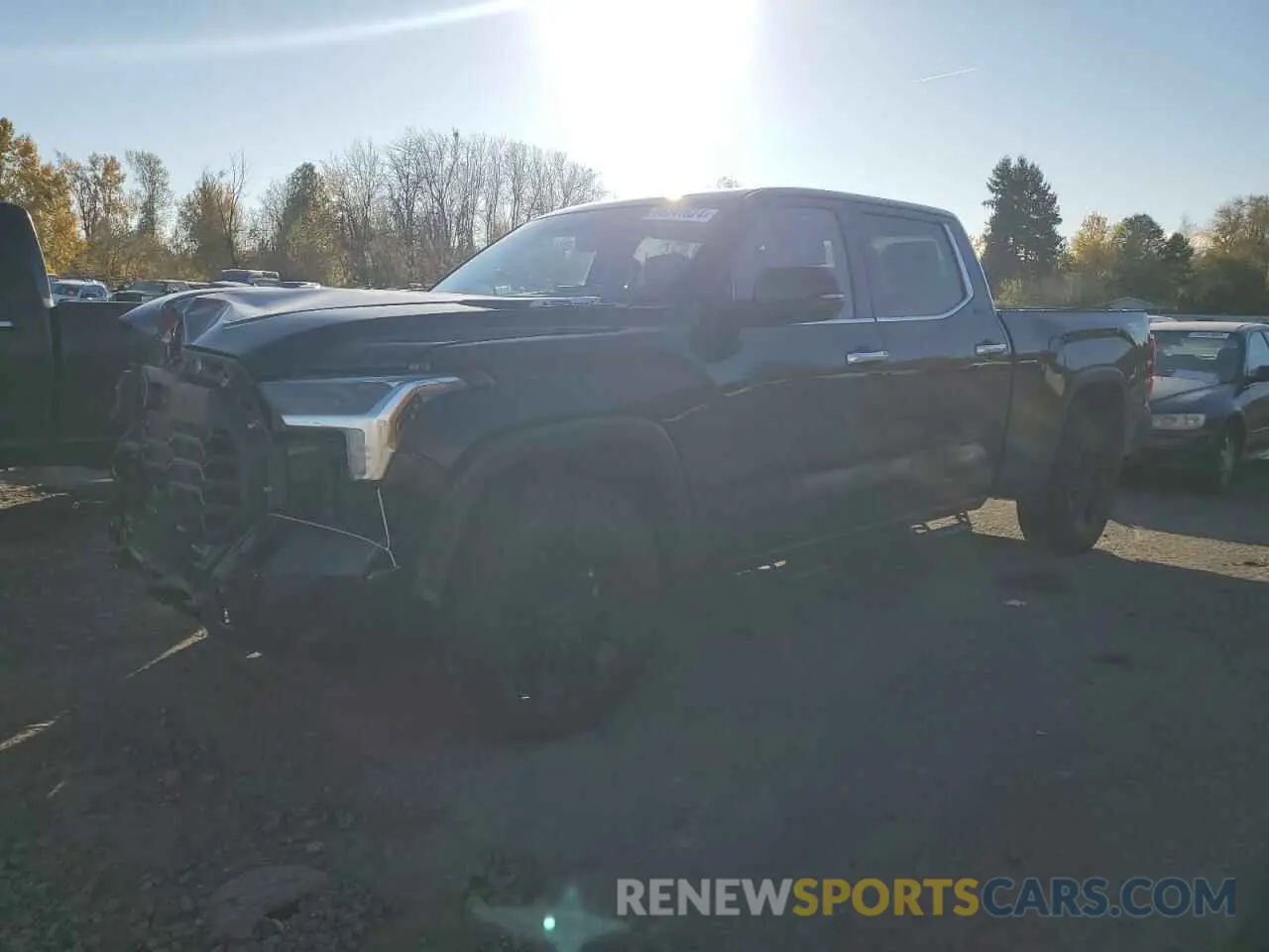 1 fotografías del automóvil dañado 5TFJC5EC5NX001607 TOYOTA TUNDRA 2022