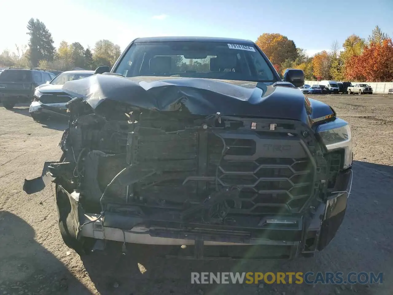 5 fotografías del automóvil dañado 5TFJC5EC5NX001607 TOYOTA TUNDRA 2022