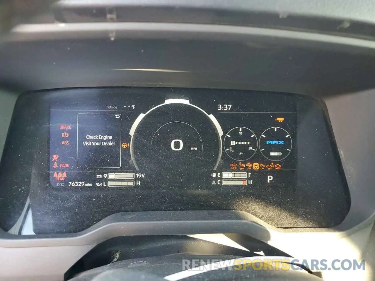 9 fotografías del automóvil dañado 5TFJC5EC5NX001607 TOYOTA TUNDRA 2022