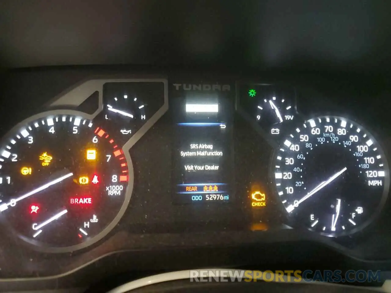 9 fotografías del automóvil dañado 5TFKB5AA3NX012617 TOYOTA TUNDRA 2022