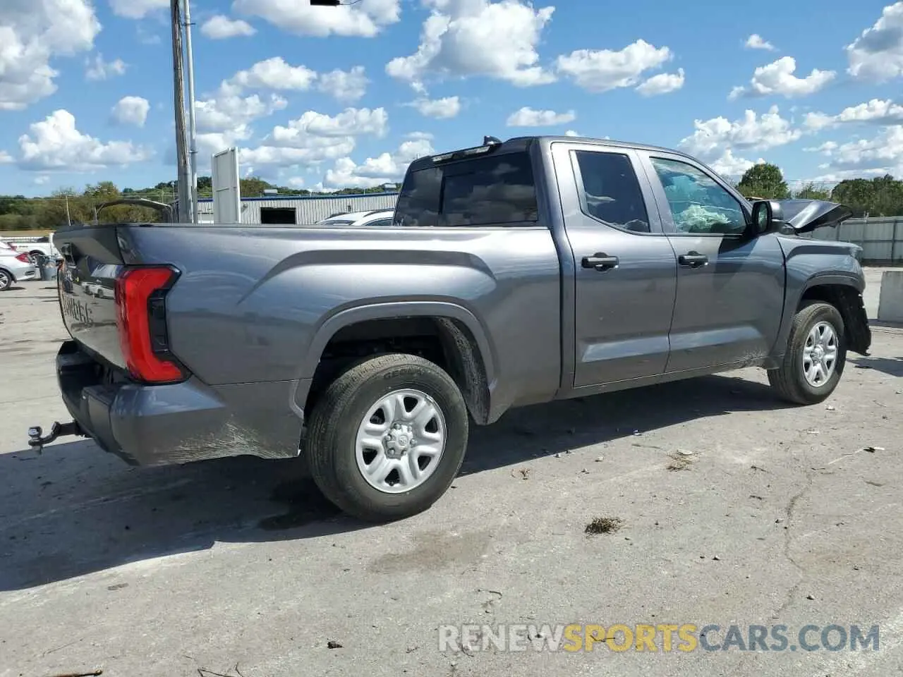 3 fotografías del automóvil dañado 5TFKB5AA9NX017031 TOYOTA TUNDRA 2022