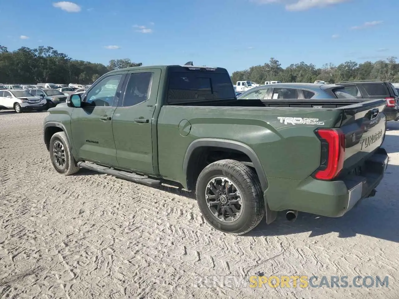2 fotografías del automóvil dañado 5TFLA5AA2NX006993 TOYOTA TUNDRA 2022