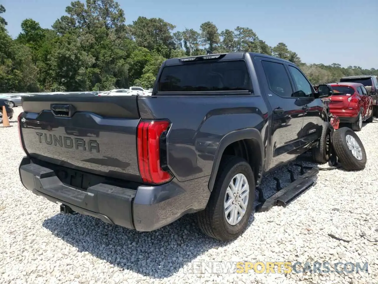 4 fotografías del automóvil dañado 5TFLA5AB2NX005352 TOYOTA TUNDRA 2022