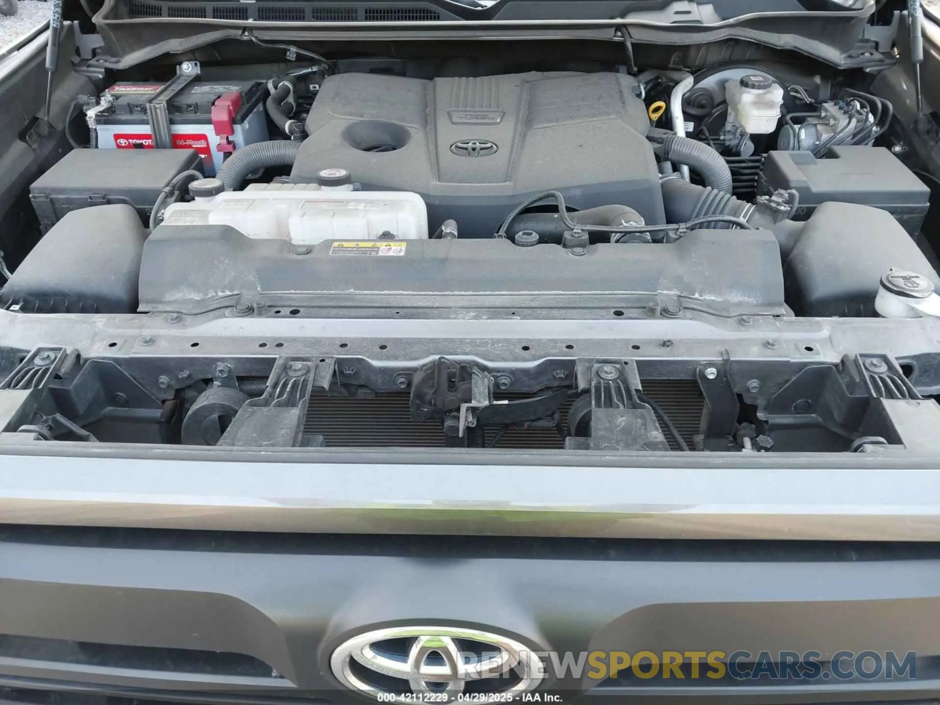 10 fotografías del automóvil dañado 5TFLA5AB2NX019252 TOYOTA TUNDRA 2022