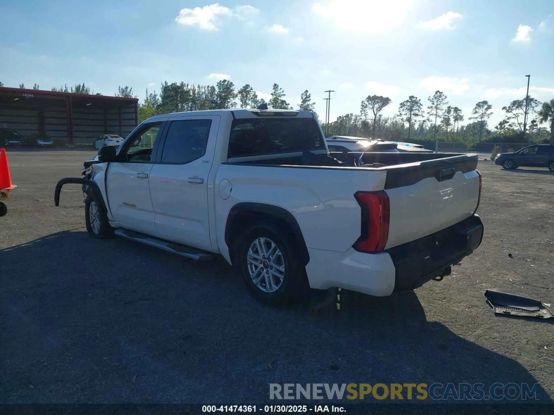 3 fotografías del automóvil dañado 5TFLA5AB5NX002302 TOYOTA TUNDRA 2022