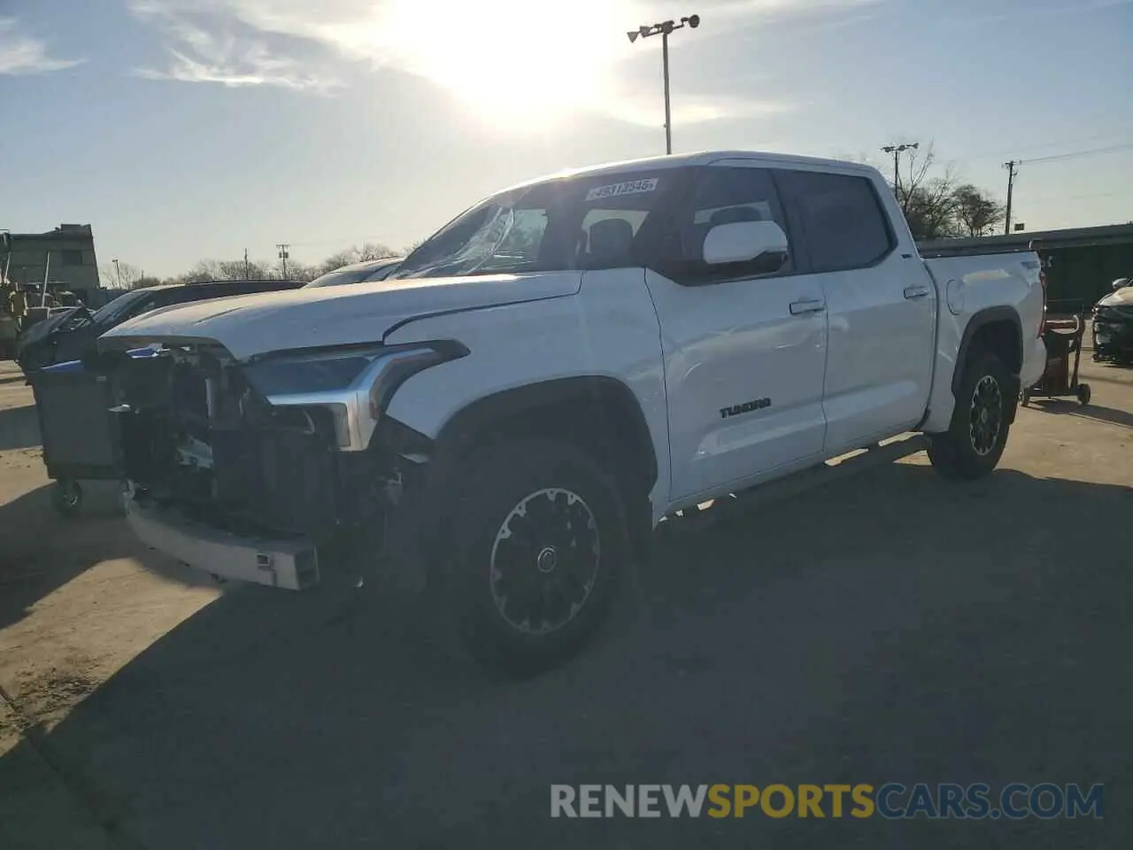 1 fotografías del automóvil dañado 5TFLA5AB5NX004275 TOYOTA TUNDRA 2022