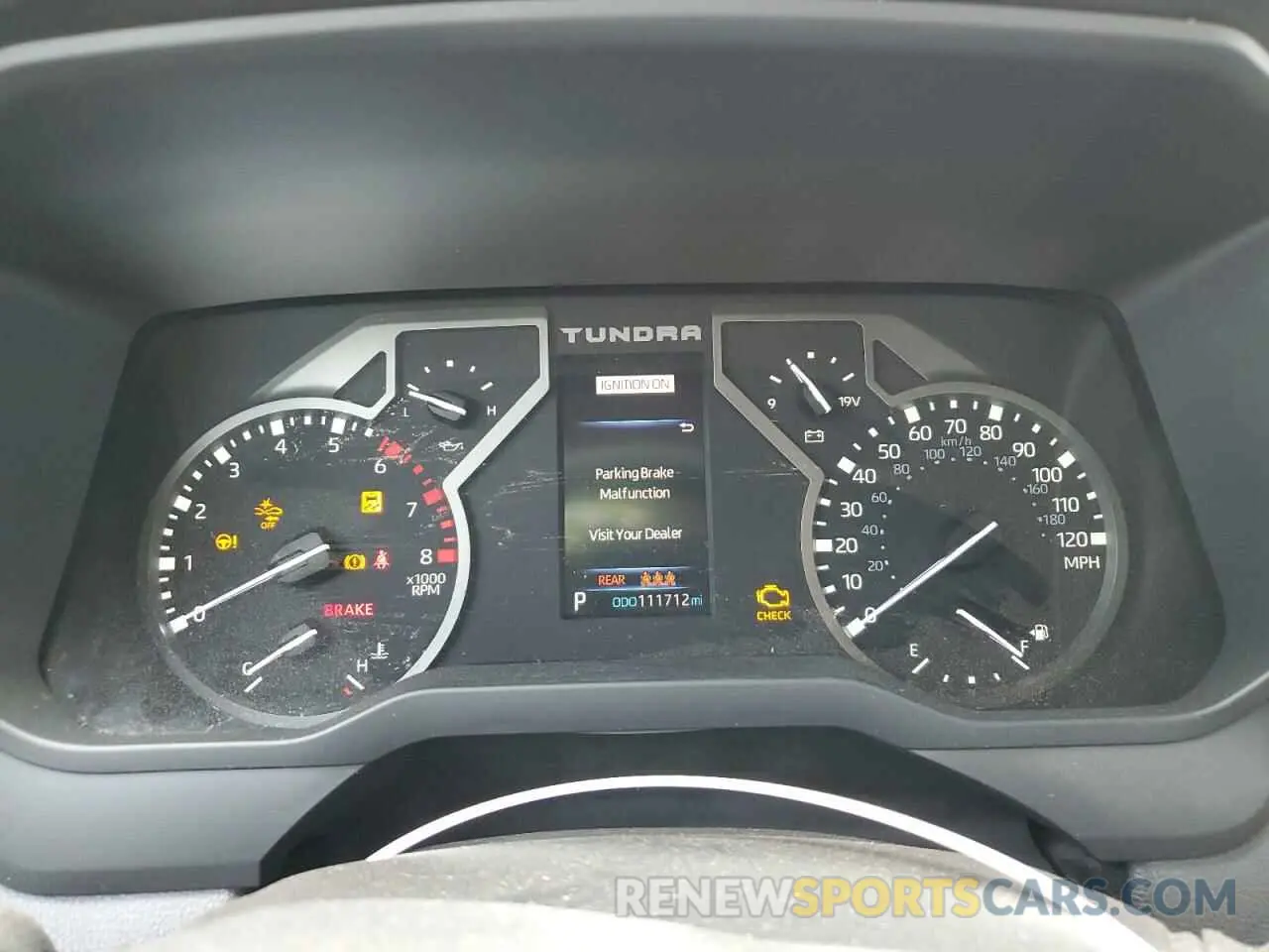 9 fotografías del automóvil dañado 5TFLA5AB7NX003399 TOYOTA TUNDRA 2022