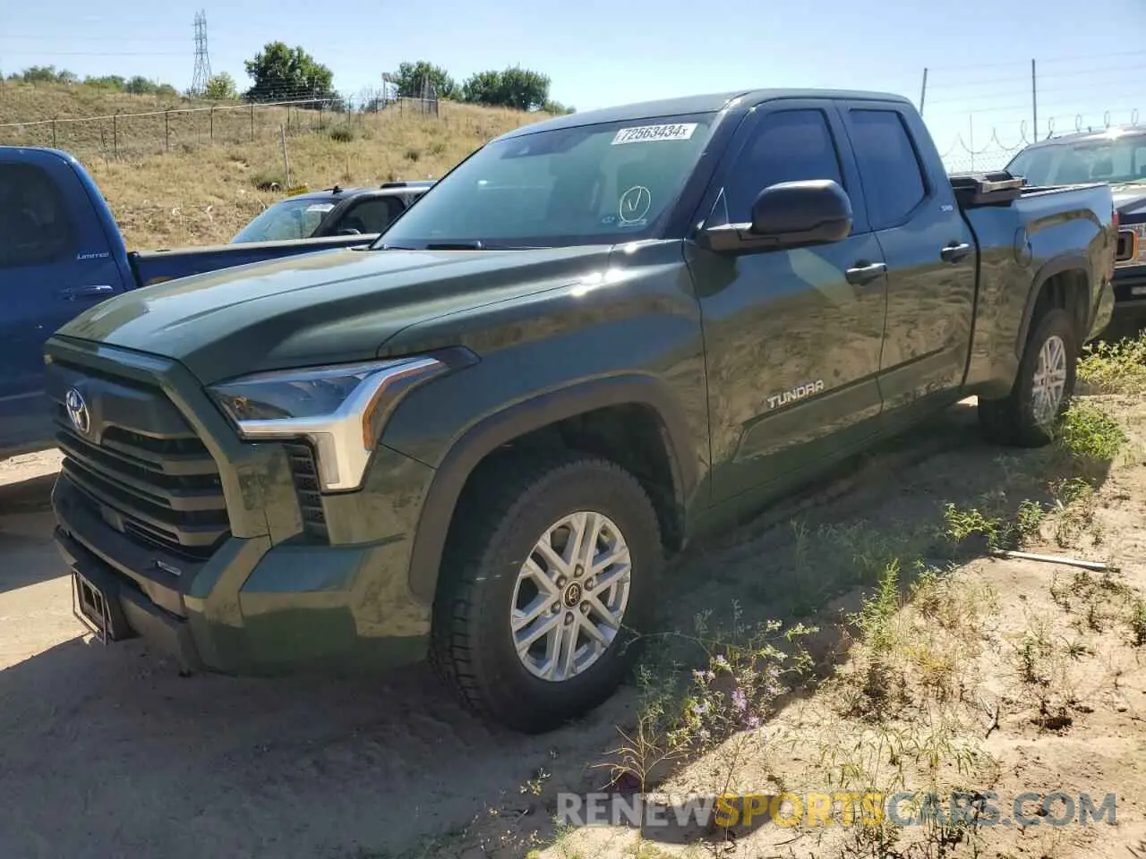 1 fotografías del automóvil dañado 5TFLA5DA7NX010565 TOYOTA TUNDRA 2022