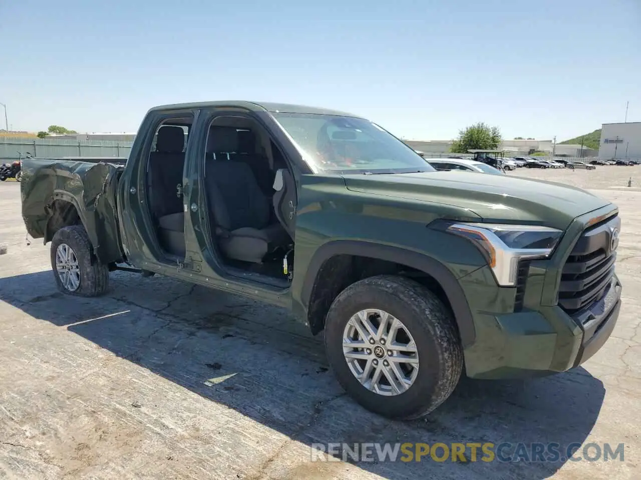 4 fotografías del automóvil dañado 5TFLA5DA9NX016142 TOYOTA TUNDRA 2022
