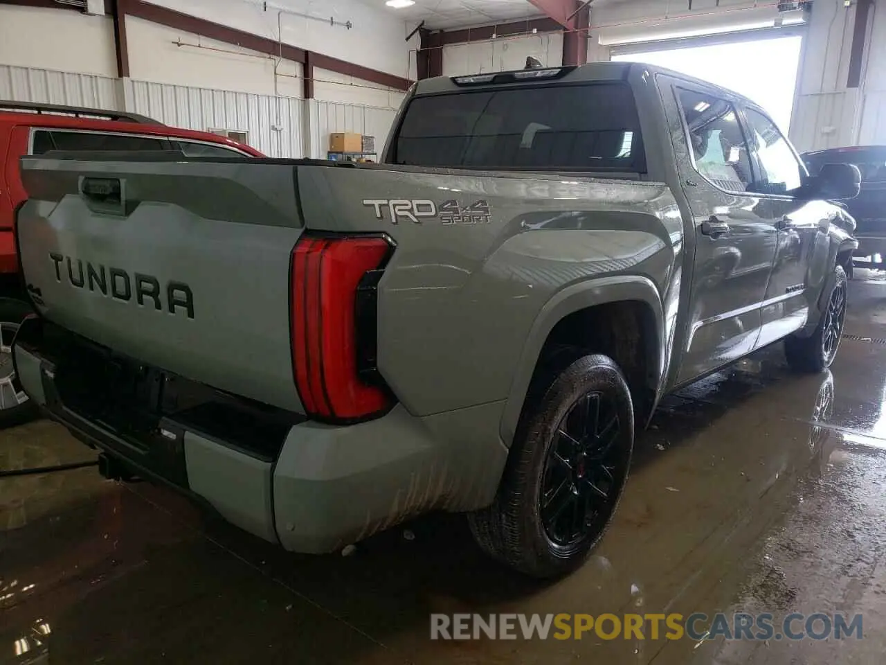 4 fotografías del automóvil dañado 5TFLA5DB0NX006477 TOYOTA TUNDRA 2022
