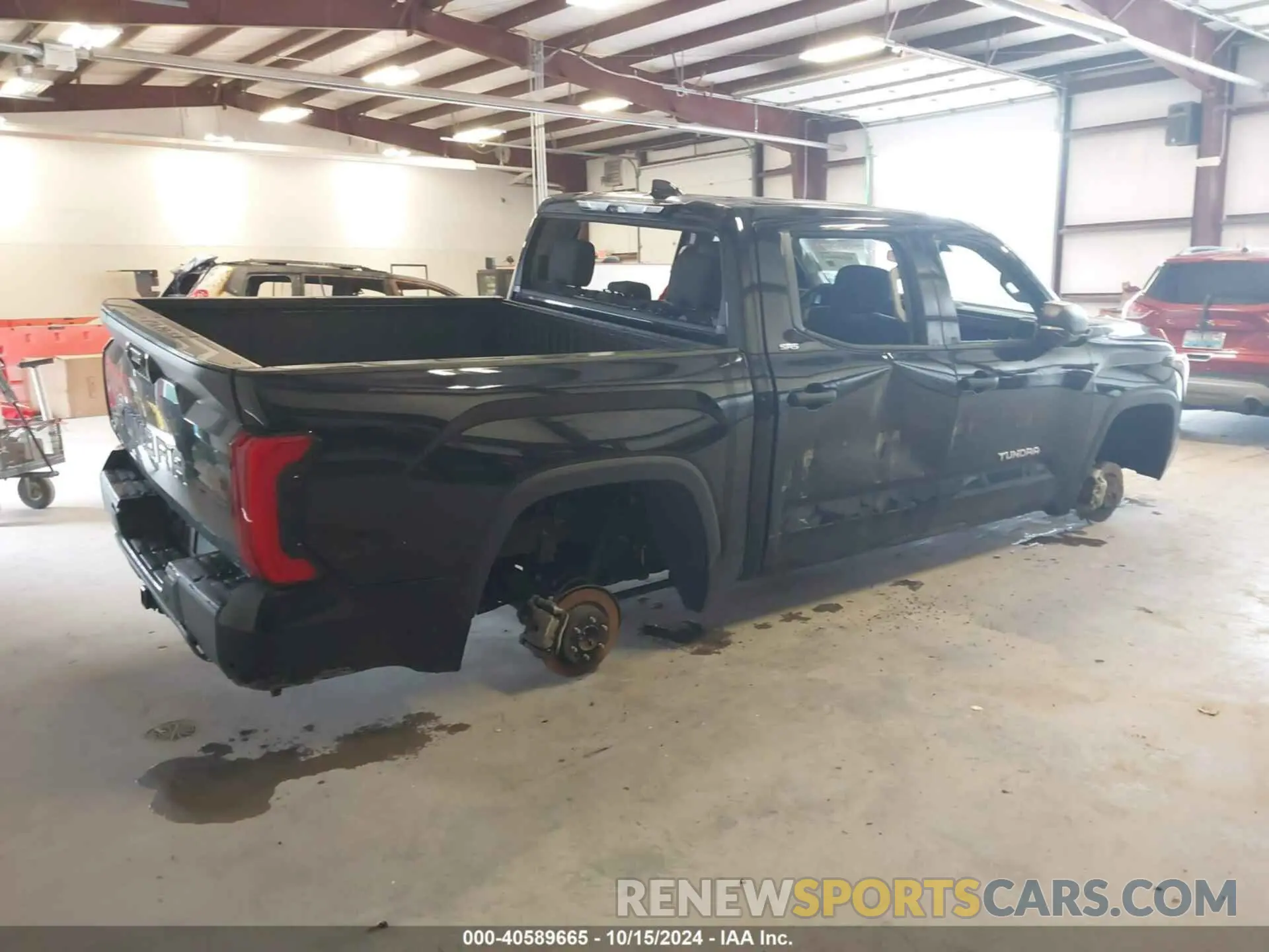 4 fotografías del automóvil dañado 5TFLA5DB2NX043272 TOYOTA TUNDRA 2022
