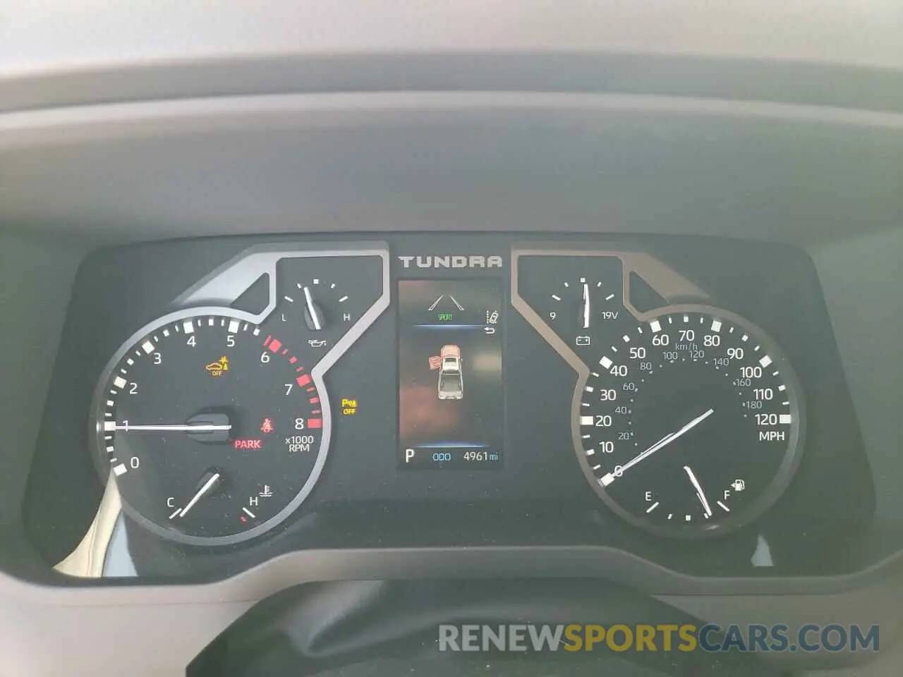 9 fotografías del automóvil dañado 5TFLA5DB4NX046304 TOYOTA TUNDRA 2022