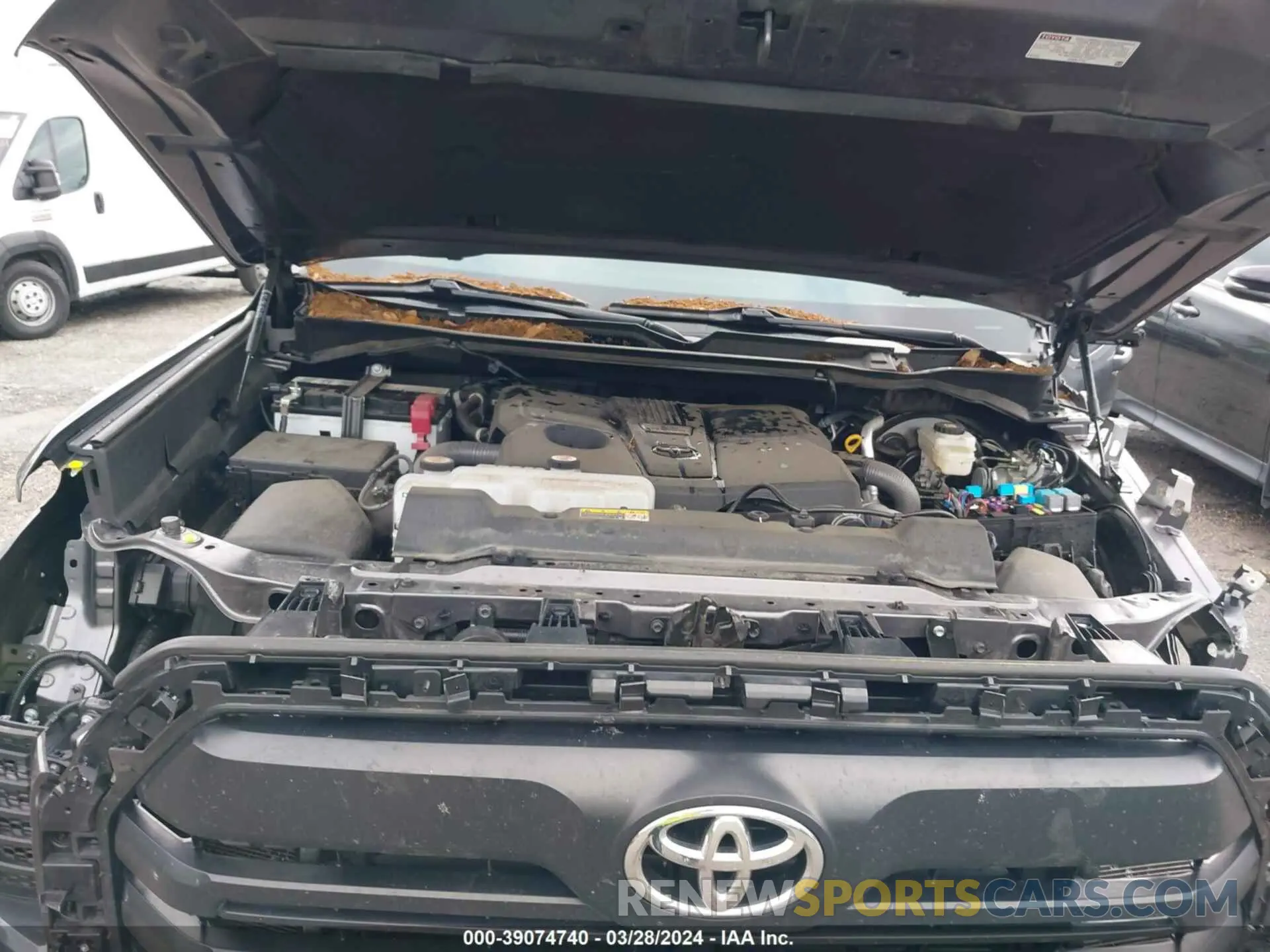 10 fotografías del automóvil dañado 5TFLA5DB5NX024750 TOYOTA TUNDRA 2022