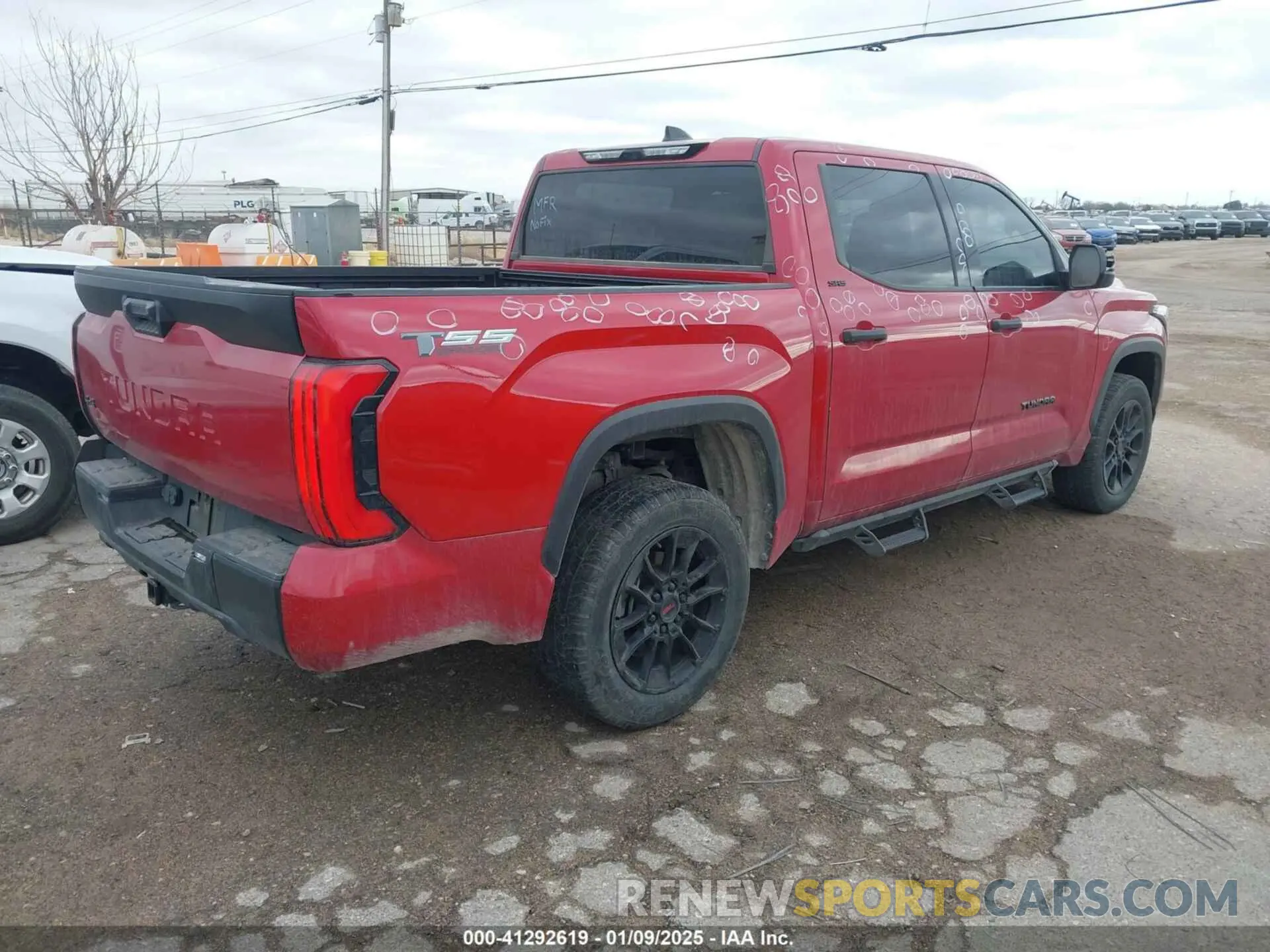 4 fotografías del automóvil dañado 5TFLA5DB5NX049938 TOYOTA TUNDRA 2022
