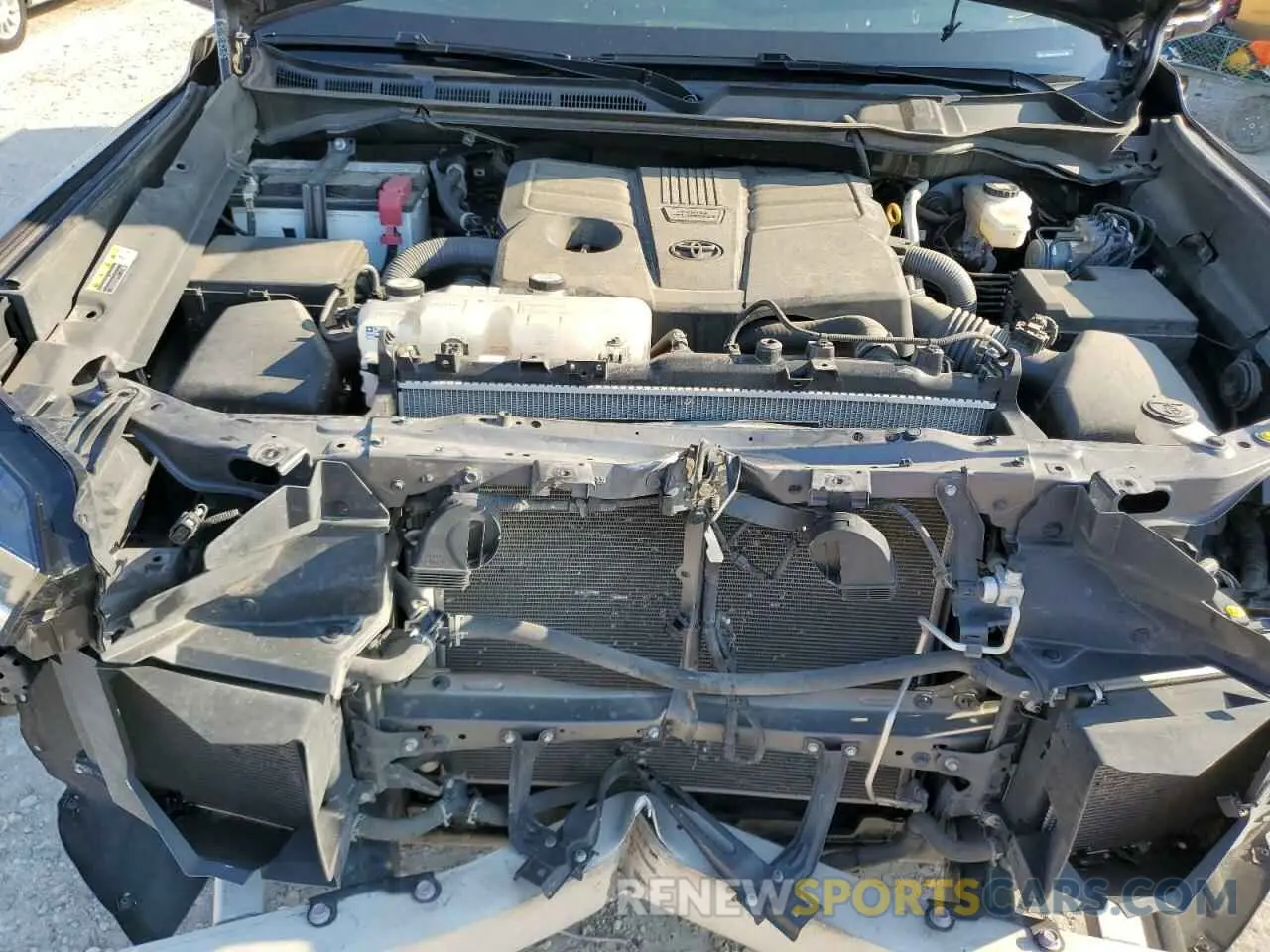 11 fotografías del automóvil dañado 5TFLA5DB6NX054114 TOYOTA TUNDRA 2022