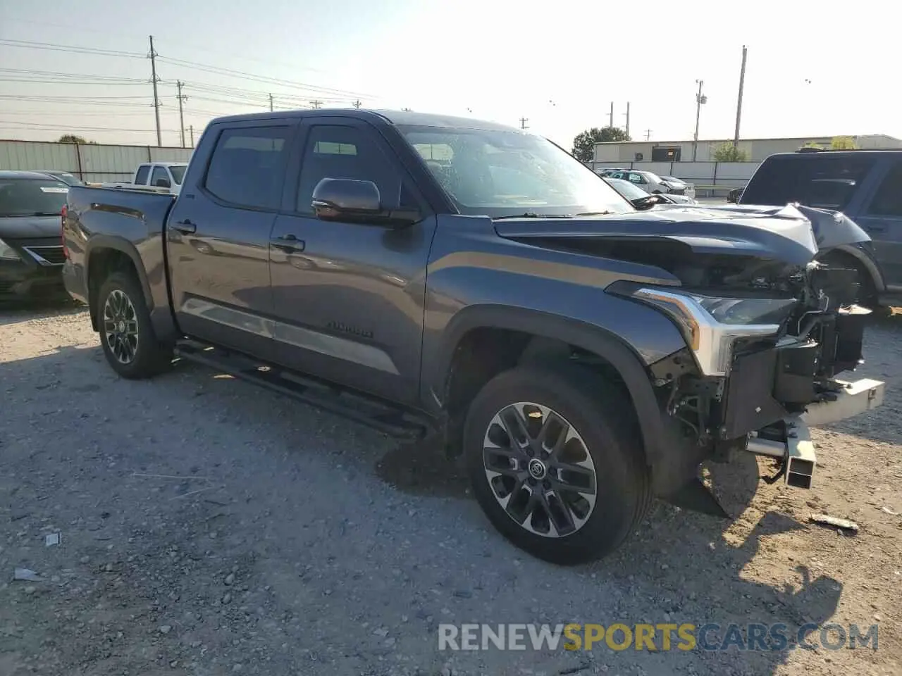 4 fotografías del automóvil dañado 5TFLA5DB6NX054114 TOYOTA TUNDRA 2022