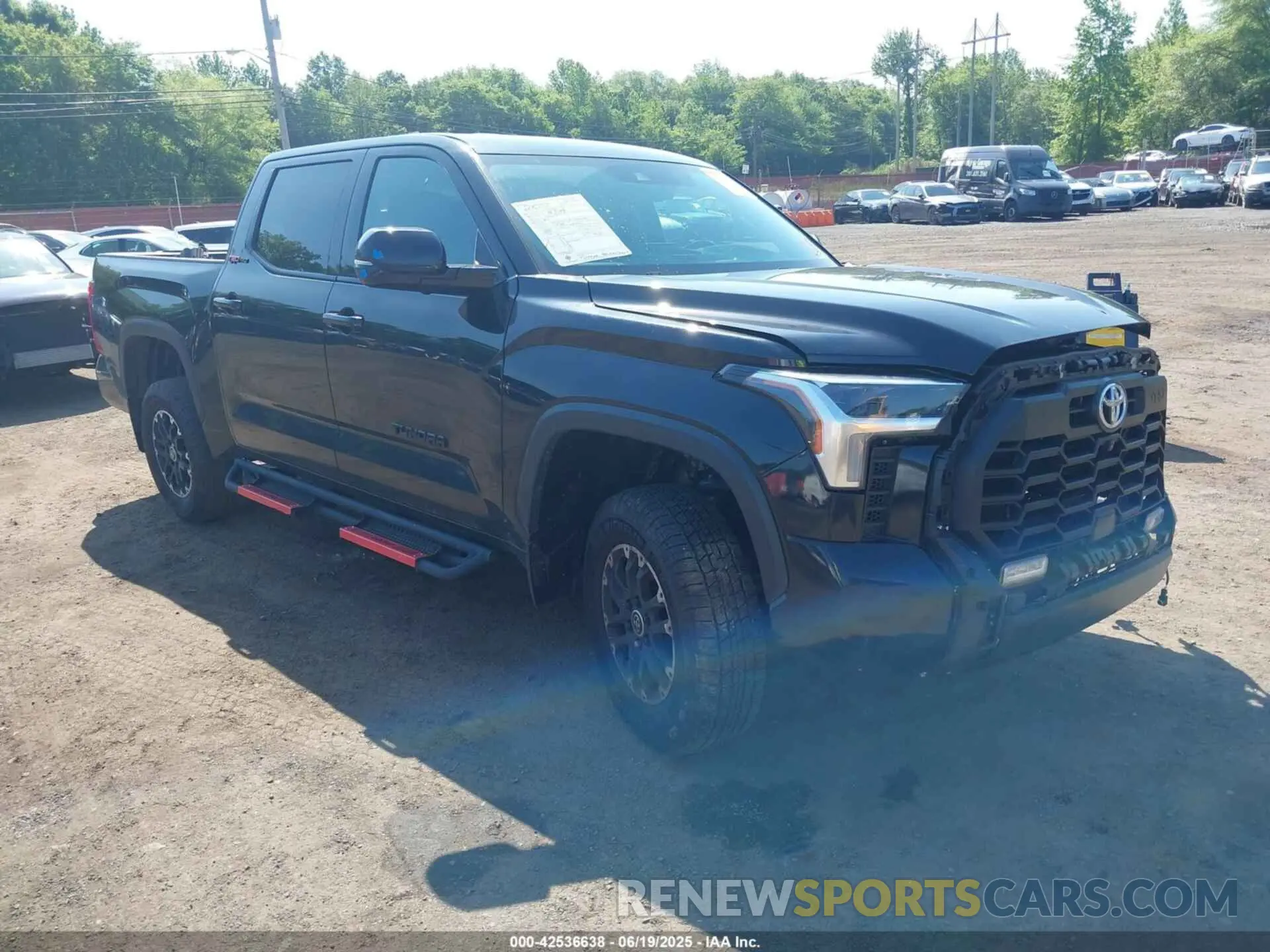 1 fotografías del automóvil dañado 5TFLA5DB9NX009104 TOYOTA TUNDRA 2022