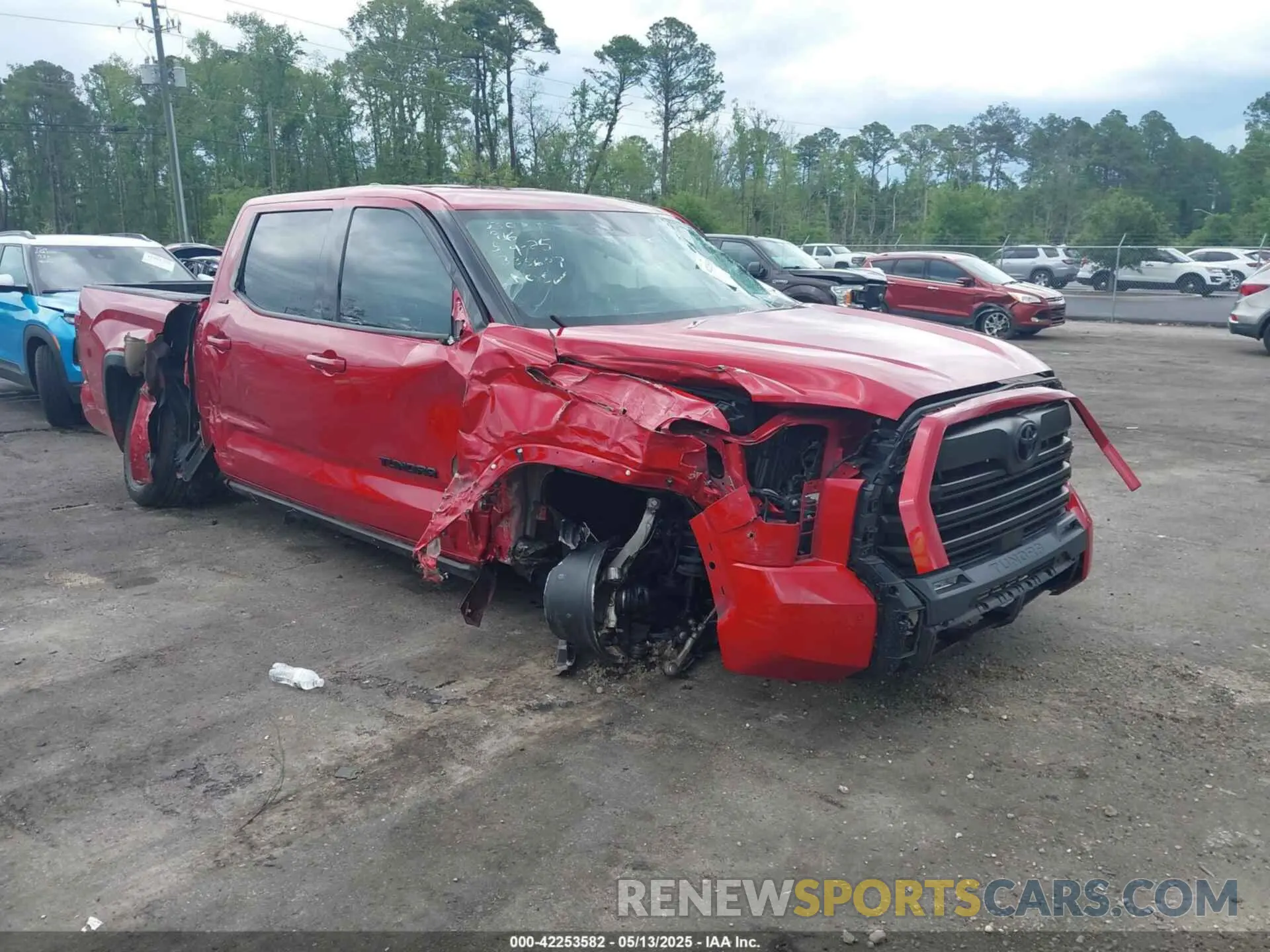 1 fotografías del automóvil dañado 5TFLA5DB9NX013749 TOYOTA TUNDRA 2022