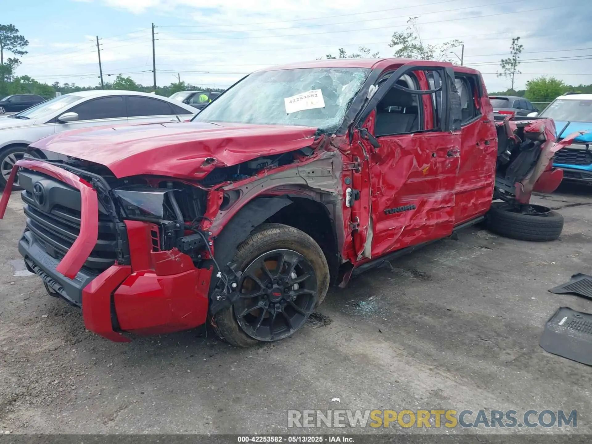 6 fotografías del automóvil dañado 5TFLA5DB9NX013749 TOYOTA TUNDRA 2022