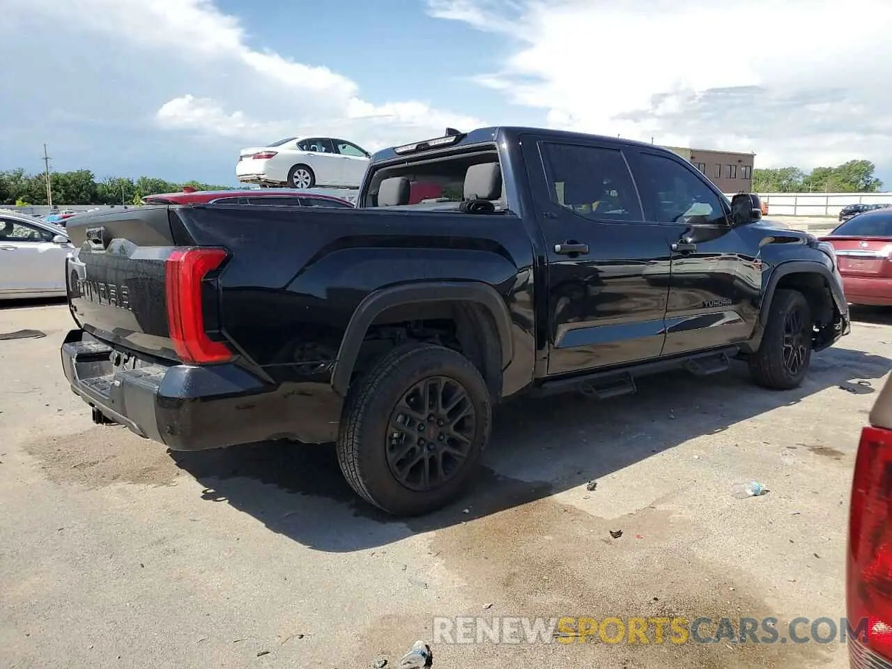 3 fotografías del automóvil dañado 5TFLA5DB9NX054592 TOYOTA TUNDRA 2022