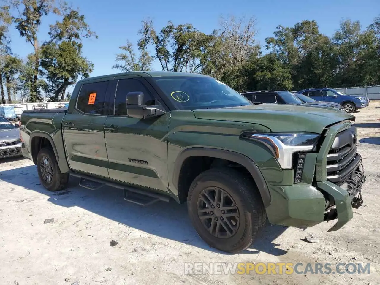 1 fotografías del automóvil dañado 5TFLA5DB9NX054723 TOYOTA TUNDRA 2022